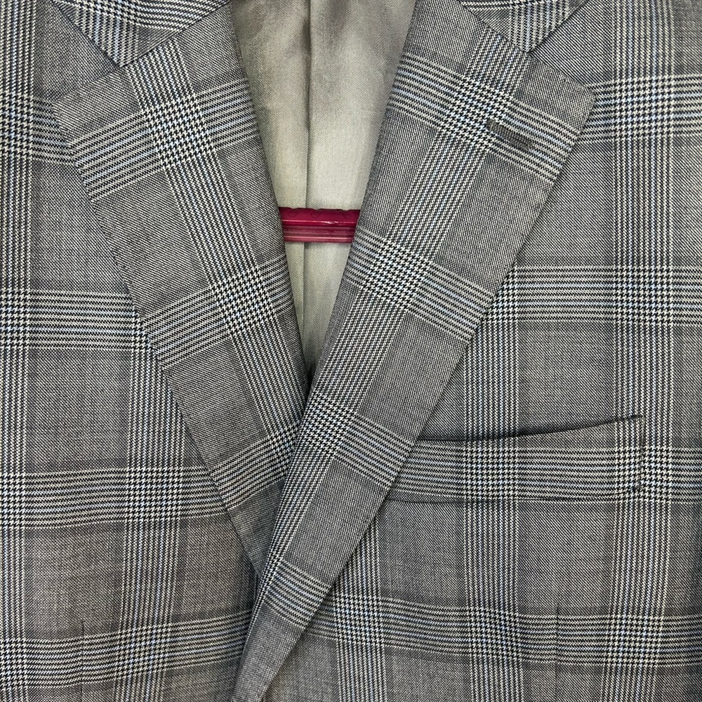 J Hilburn Custom Men’s Blazer 40R Vitale Barberis Canonico Wool Sport Coat - Picture 3 of 8
